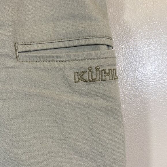 Kuhl Mens Beige Resistor Shorts Mens 40 Casual Performance Outdoor Golf Chino - Picture 6 of 13